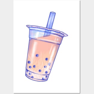 Bubble Tea Posters and Art